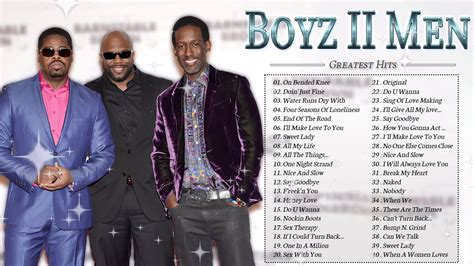 Boyz II Men is a Grammy Award-winning African-American Rhythm&Blues/soul singing group from Philadelphia, Pennsylvania. Initiated during 1988 as a quintet which originally included Marc Nelson, Boyz II Men found fame as a quartet, with members Nathan Morris, Michael McCary, Shawn Stockman, and Wanya Morris, on Motown Records during the …